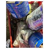 Miscellaneous lot in red crate