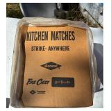 Matches unopened