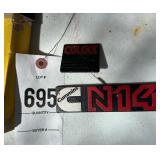 Cummins N14 engine emblem