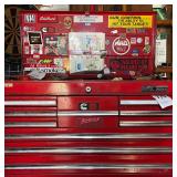 Toolbox with tools