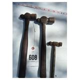 Ball peen hammers
