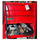 Snap on toolbox with contents
