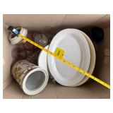 Dishes box lot