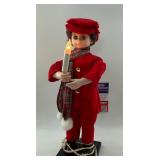 Animated Christmas Caroler Doll