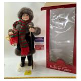 Animated Christmas Caroler Doll