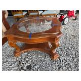 Coffee Table with glass top