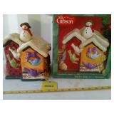Gibson 12 Days of Christmas Ceramic Cookie Jar