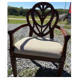 Wooden armchair