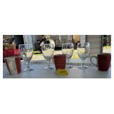 Glasses and cups