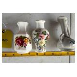 Three Small Vases
