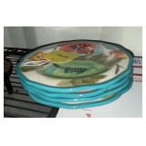 Pioneer woman small plate set of 4
