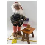 Vintage Telco Motionettes Of Christmas Elf Santa