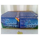 Swag-Style Indoor/Outdoor 150 Light Set