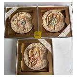 Seraphim Classics angel figurine decorative plates