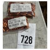 22 Cal ammo (2bags)
