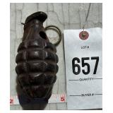 Die Cast grenade