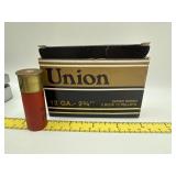 12 gauge shotgun shells UNION