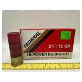 12 gauge FEDERAL  BUCKSHOT
