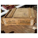 Wooden ammo box
