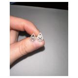 Diamond Love Entwined Stud Earrings (See below)