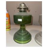 Green Oil Lamp