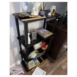 Black Shelf Unit