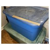 Blue Storage Tote & Lid