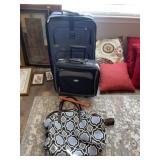 2 Rolling Luggage & Tote Bag