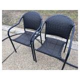Pr of Allan Roth Outdoor Arm Chairs