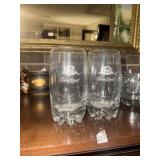 Crown Highball Liquor Glasses (4)