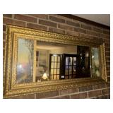 Gold Framed Mural & Mirror