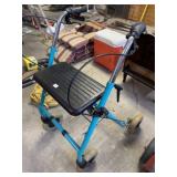 Walker Rollator with Seat Rest