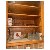 Bowls & Serving Plates & Misc in Cabinet