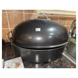 Large Granite Ware Roaster