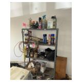 Metal Shelf & Supplies