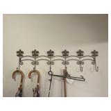 Metal Hat Rack