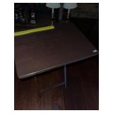 Cherry Folding Tray Table