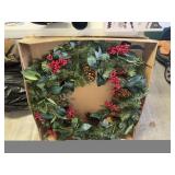Lighted Wreath