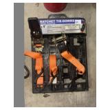 (2) Ratchet Tie Downs