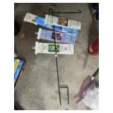 Seasonal Yard Flags + Iron Flag Holder