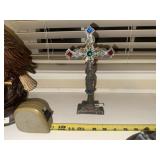 Metal Jeweled Cross