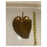 Brass Leaf Bowl