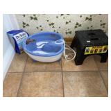 Step Stool ~ Foot Massager & Decor on Vanity