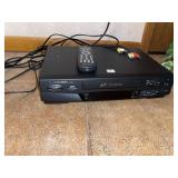 Mitsubishi H-fi VHS Player with Remote Control