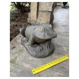 Large Concrete Frog