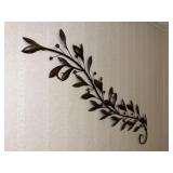 Metal Leaf Wall Decor (60' Wide)