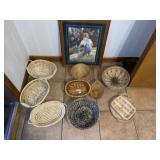 Baskets + 2 Pictures