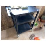 Poly Utility Cart W/ Elec Outlet