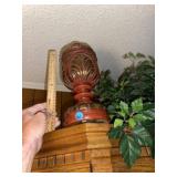 Decorative Urn + 2 Greenery Arrangements