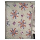 Vintage Quilt (Snowflake)